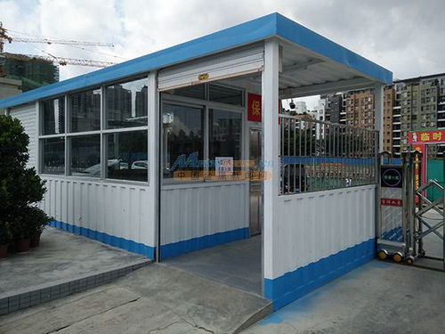 治安 保安 警衛 售貨不繡鋼崗亭廠家供應 廣州全一輕鋼制品